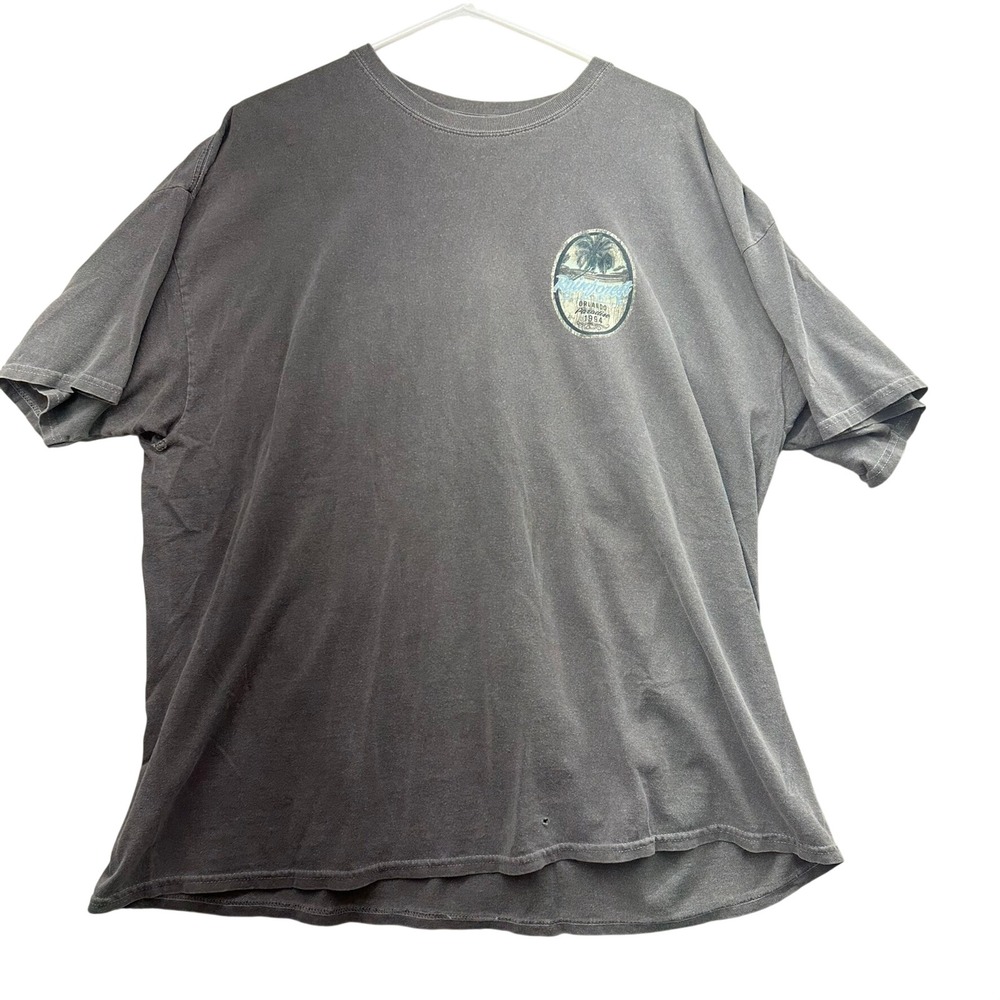 Rainforest Cafe mens grey graphic tshirt